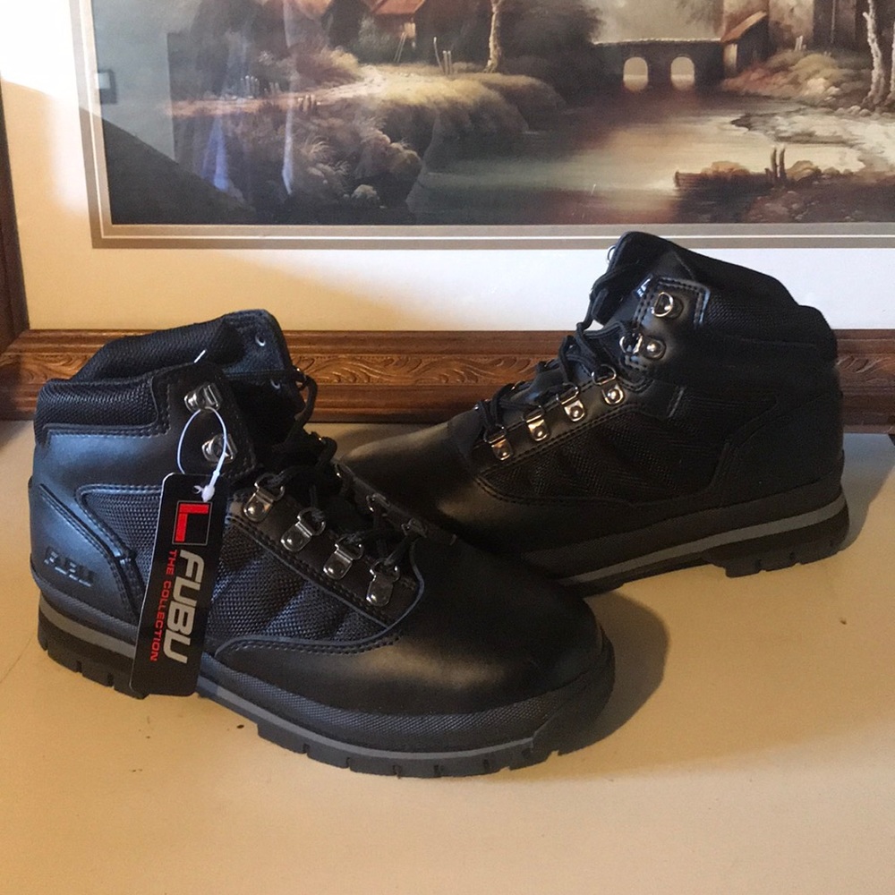New Fubu boots. In box